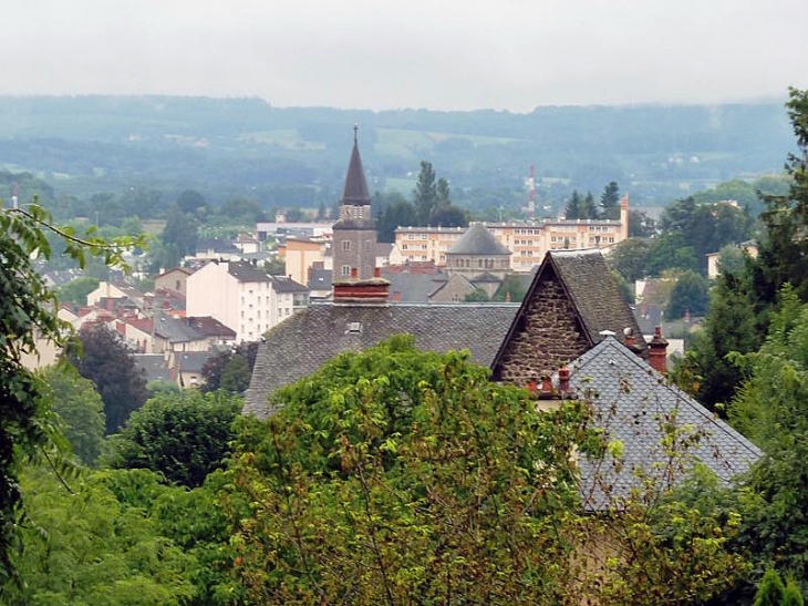 Vue sur la ville - Aurillac