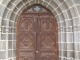 La porte de l'église