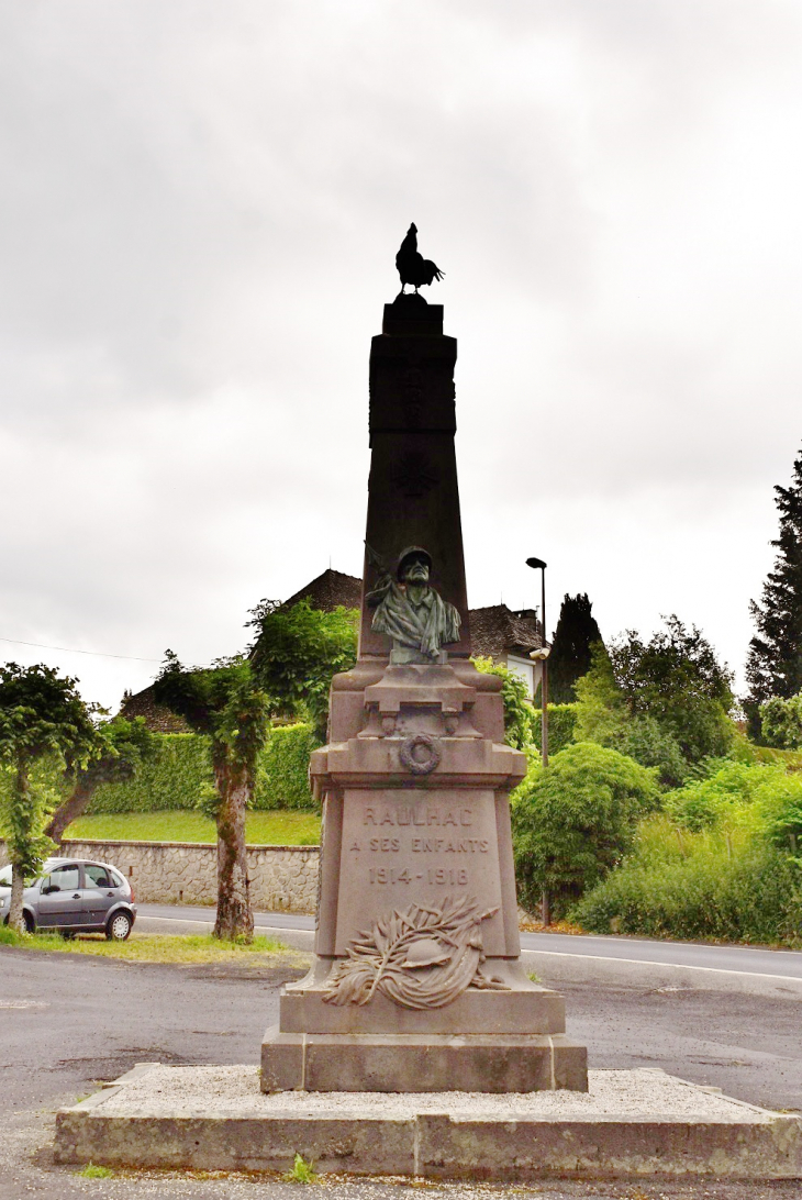 Monument-aux-Morts - Raulhac