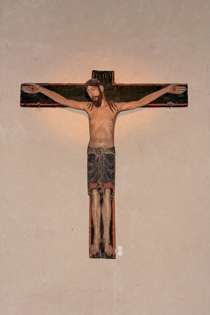 Lavoûte-Chilhac - prieuré - christ roman XIIème s.