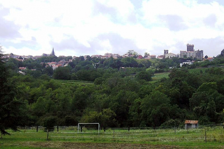 Vue sur le village - Châteaugay