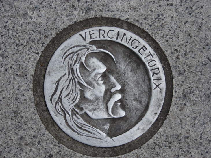 Plot de marquage à l'effigie de Vercingétorix - Clermont-Ferrand