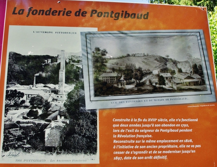 Ancienne-fonderie - Pontgibaud
