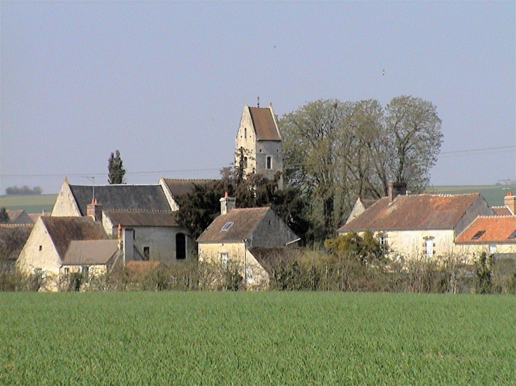 Le bourg et l'Eglise - Épaney