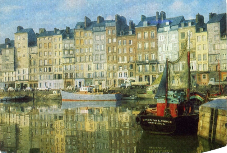 Le Port (carte postale de 1970) - Honfleur