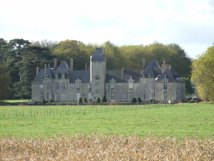 Château de Maisons vu de la RD6