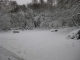 Route du mont de Besneville sous la neige