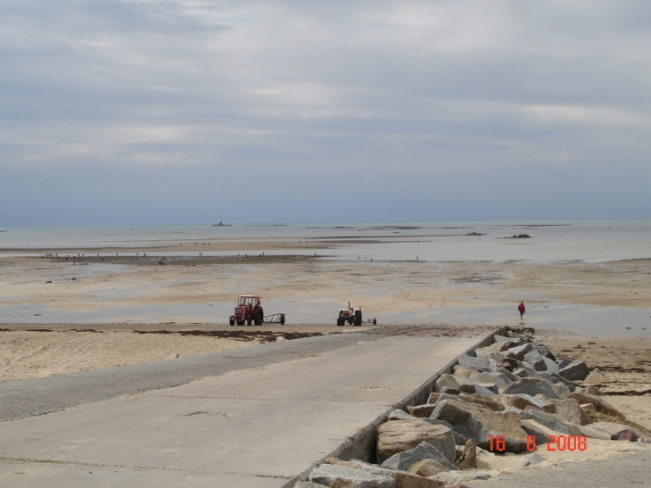 La plage de Gouville sur mer - Gouville-sur-Mer