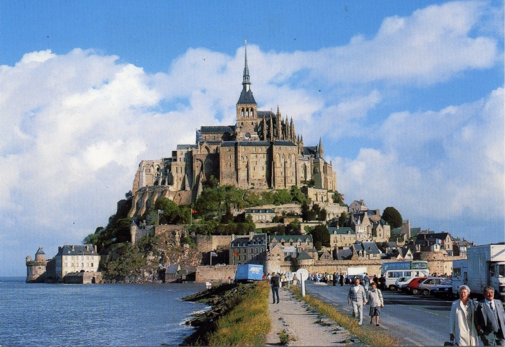 Le Mont Saint Michel (carte postale de 1990) - Le Mont-Saint-Michel