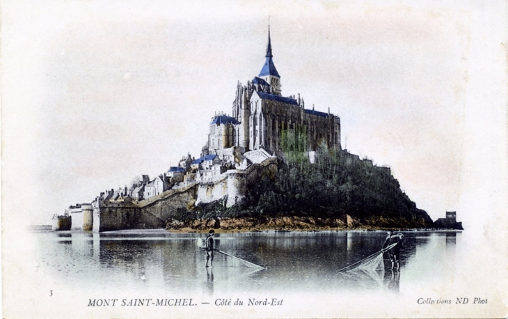 Cote-de-nord-est-vers-1930-carte-postale-ancienne - Le Mont-Saint-Michel