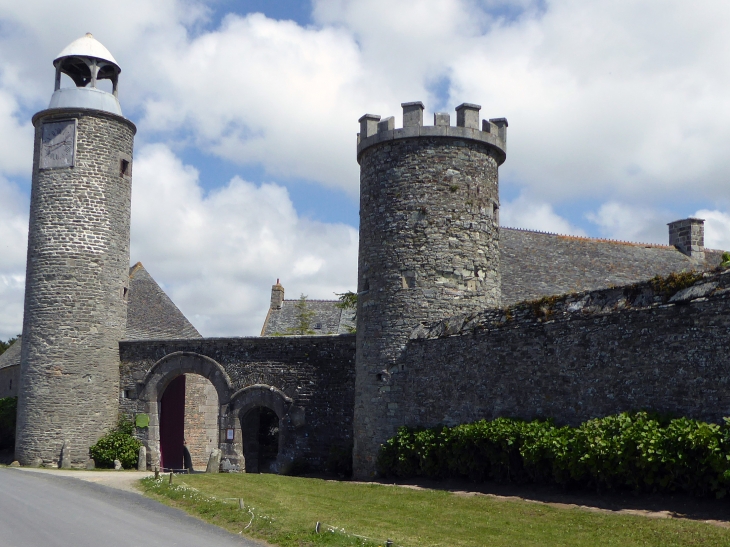 L'entrée du château - Le Rozel