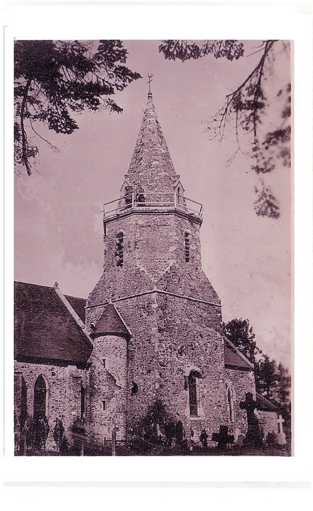 Ancienne église (bombardée en 1944) - Millières