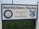 Panneau de notre ville soeur à Bethany Beach Delaware, USA
