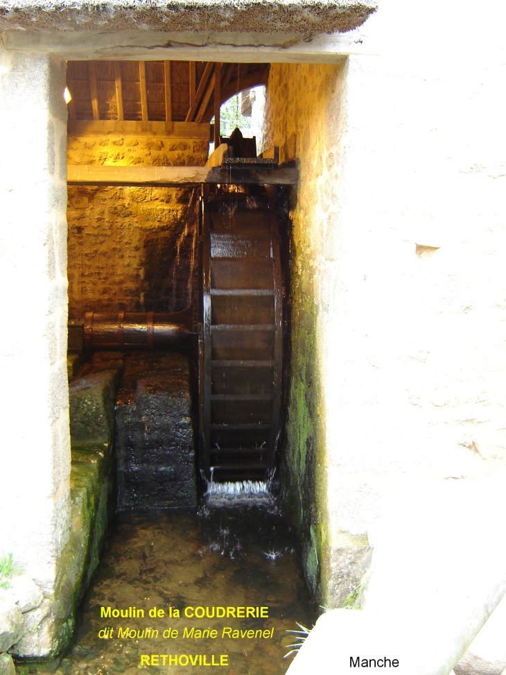 Moulin de la Coudrerie dit Moulin de Marie Ravenel - Réthoville