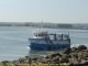 Arrivée du bateau amphibie à l'île de TATIHOU