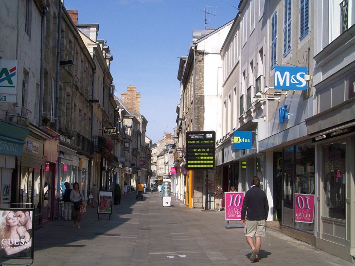 La rue aux Sieurs - Alençon