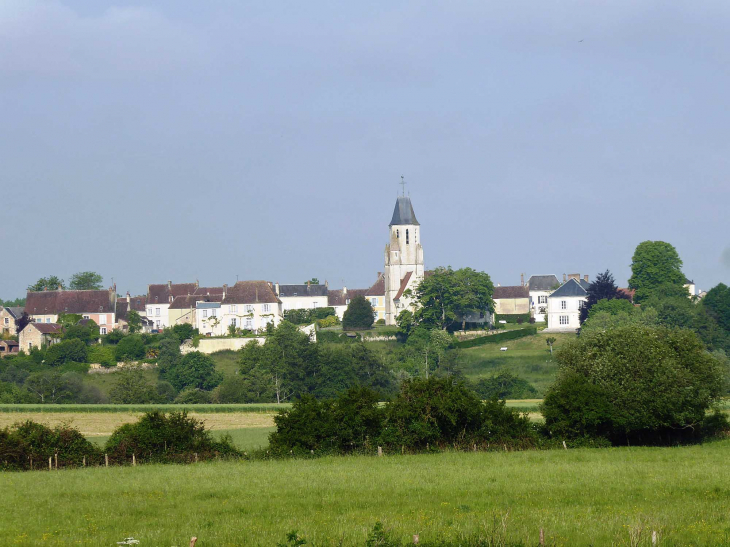 Vue sur le village - Mauves-sur-Huisne