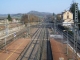 la gare et la colline de Blaisy-Haut