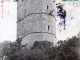 La Tour de l'Aubespin (XIVe siècle), hauteur 40m50, vers 1909 (carte postale ancienne).