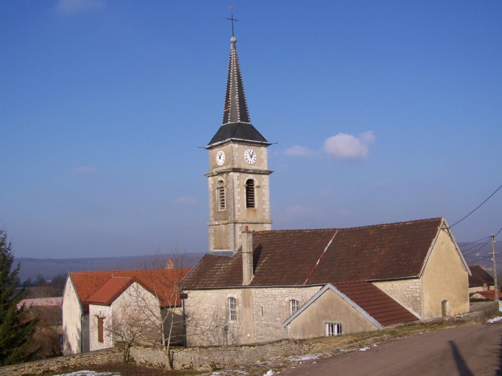 L'église de St Jean de Boeuf - Saint-Jean-de-Bœuf