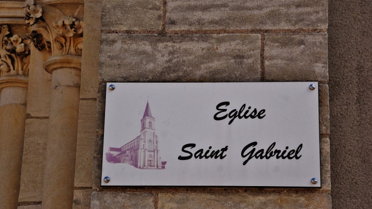 ..église Saint-Gabriel - Fourchambault