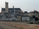 la ville vue du pont de  Loire