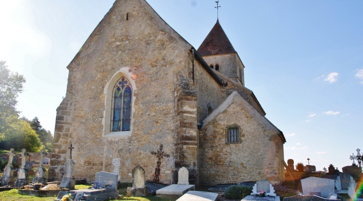  ²²église Saint-Aubin 16 Em Siècle - Saint-Aubin-des-Chaumes