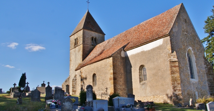  ²²église Saint-Aubin 16 Em Siècle - Saint-Aubin-des-Chaumes
