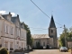 La Mairie et l'église St Malo