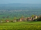 Le hameau de Besanceuil et la vallée de la Grôsne
