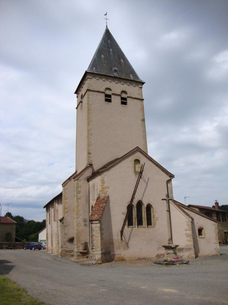 Clermain (71520) église