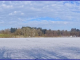 Le lac de La Clayette gelé