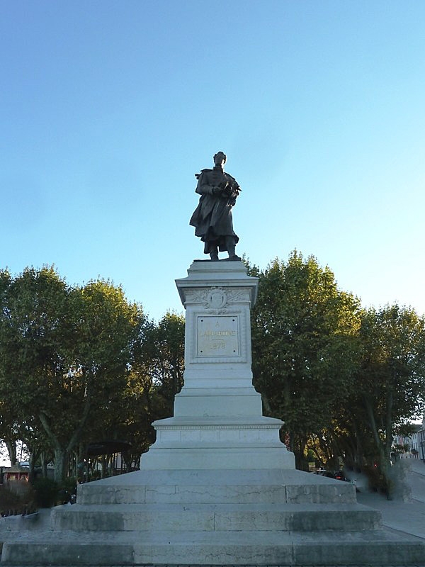 La statue de Lamartine - Mâcon