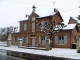 Mairie de Vitry sur Loire sous la neige