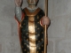 Statue polychrome de Saint-Loup patron de Cezy