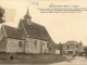 Eglise de Fournaudin, carte postale de 1916.