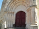 Le porche de l'église SAINT SEBASTIEN- 