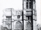 La façade de la Cathédrale, vers 1920 (carte postale ancienne).