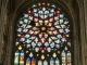 cathédrale Saint Etienne : transept Nord rosace du Concert Céleste