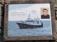 le Cap d'Erquy : le corps de garde, hommage à un marin disparu