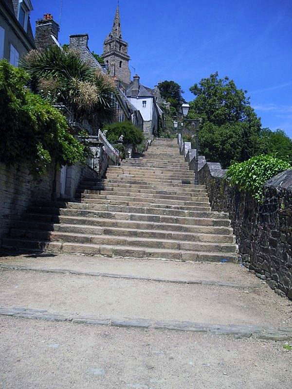 L'escalier de la Trinité - Lannion