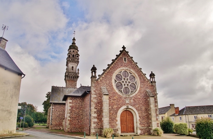 --église saint-Lunaire - Loscouët-sur-Meu
