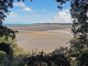 la presqu'île vue de la plage de Château Serein