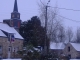 le bourg sous la neige