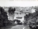 Photo suivante de Audierne Le Port et la Ville, vue prise du Parc de Loquéran, vers 1920 (carte postale ancienne).