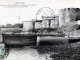 Le château, vue prise du phare du port de commerce, vers 1906 (carte postale ancienne).
