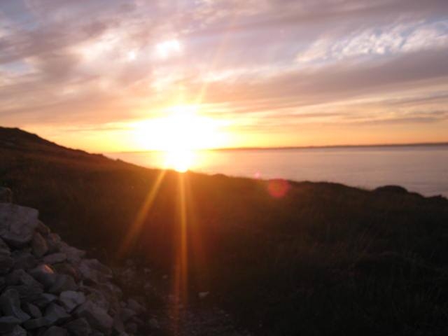 Coucher de soleil au fond la pointe st mathieu: 21h38 - Camaret-sur-Mer