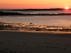 coucher de soleil sur la plage des 3 Moutons