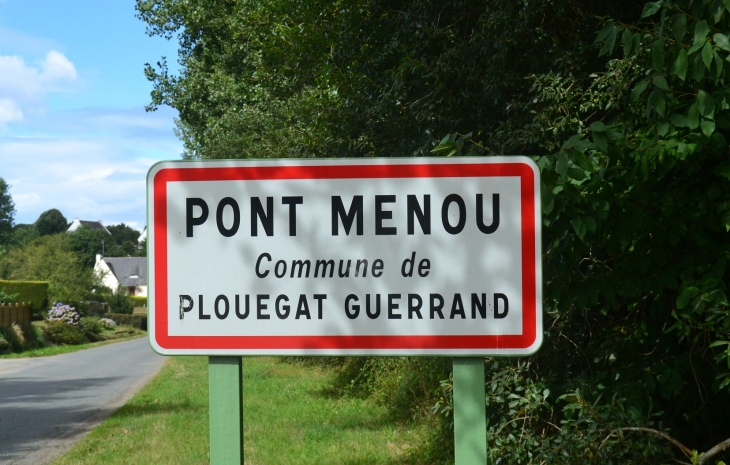 Pont-Menou commune de Plouegat-Gerand - Plouégat-Guérand