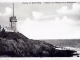 Pointe Saint Mathieu - Pignon de l'Abbaye et le Sémaphore, vers 1920 (carte postale ancienne).